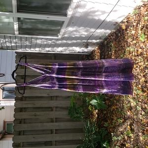 Long boho cotton dress